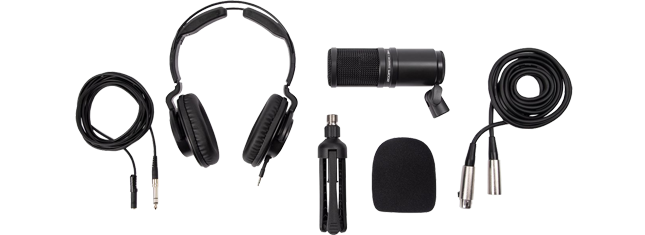 Zoom ZDM-1 Podcast Mic pack