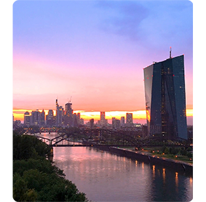 sunest hdr photograph of a city skyline shot on mini 4 pro