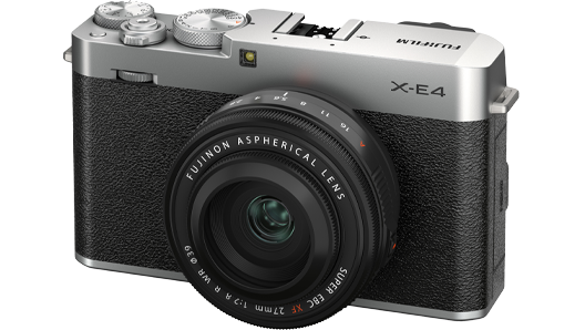 Fujifilm X-E4 Mirrorless Camera Body with XF27mm
