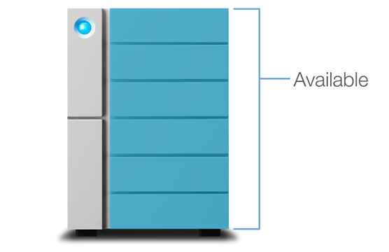 LaCie 6big 48TB Thunderbolt 3 Desktop Storage