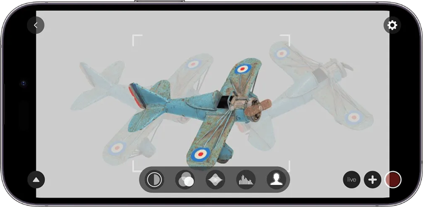 accsoon cineview he app interface