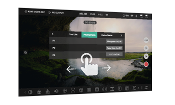 accsoon cineview m7 pro interface