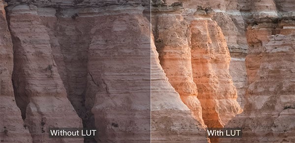 accsoon cineview m7 pro lut comparison