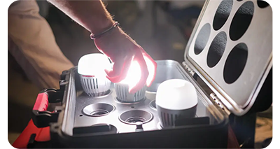 Aputure Accent B7c 8-Light Kit