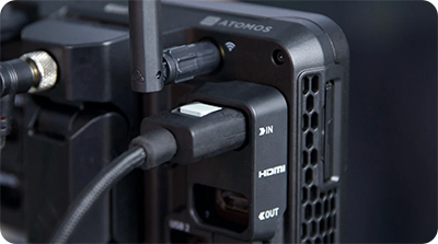 close up of the ninja tx cable locking system