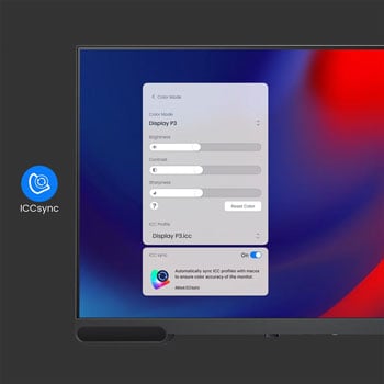 BenQ PV3200U 4K monitor iccsync