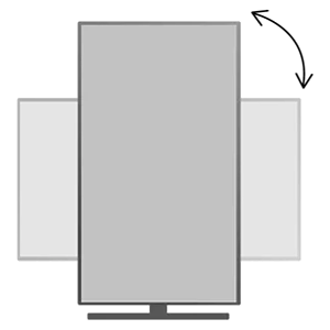 BenQ PV3200U 4K monitor pivot