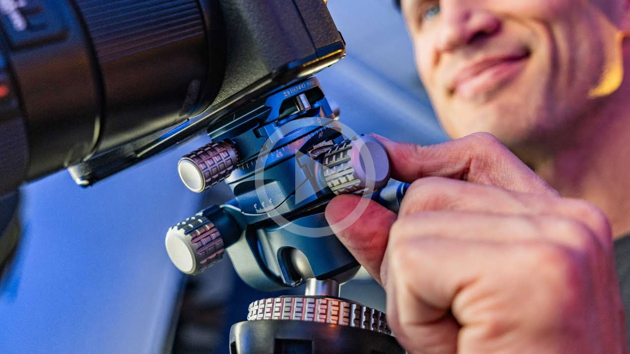 video thumbnail showing the key features of the Benro GD36PT 3-Way Geared Head