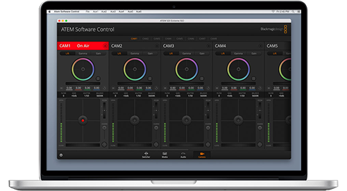 atem software control app interface