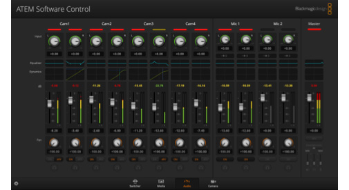 atem sdi pro iso app interface