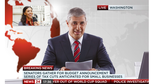 example news broadcast