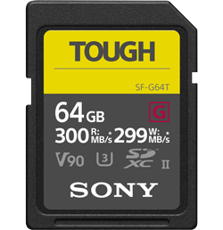 Blackmagic Pocket Cinema Camera 6K G2 with Sony Tough 64GB SDXC Card
