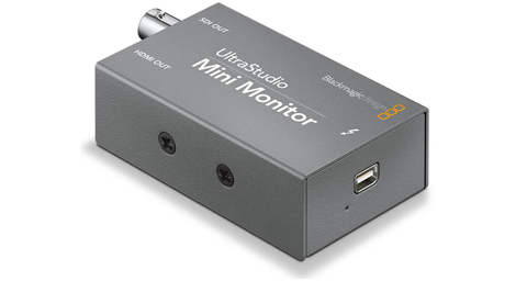 blackmagic design ultrastudio mini monitor