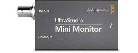 blackmagic design ultrastudio mini monitor