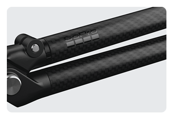 close up of the GoPro Boom arms