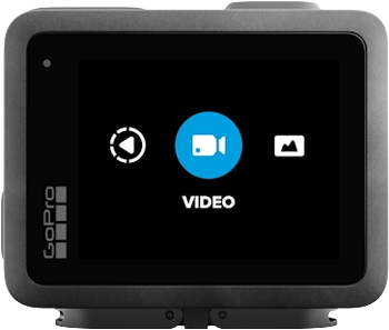 front view of the gopro hero action camera
