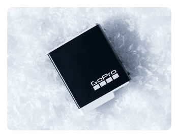 GoPro HERO12 Black on snow