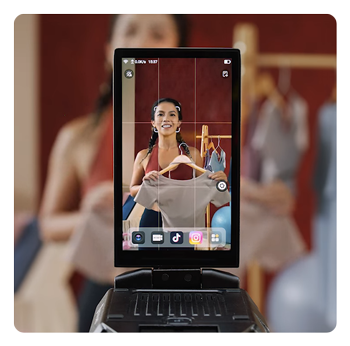 example of the streaming camera autofocus through the view finder