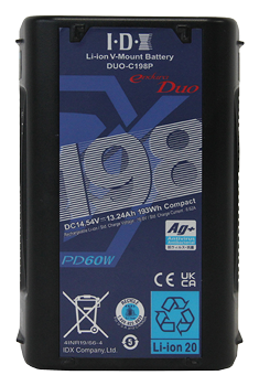 IDX DUO-C198P Battery