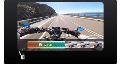 still image preview of insta360 ace pro 2 dashcam mode recording