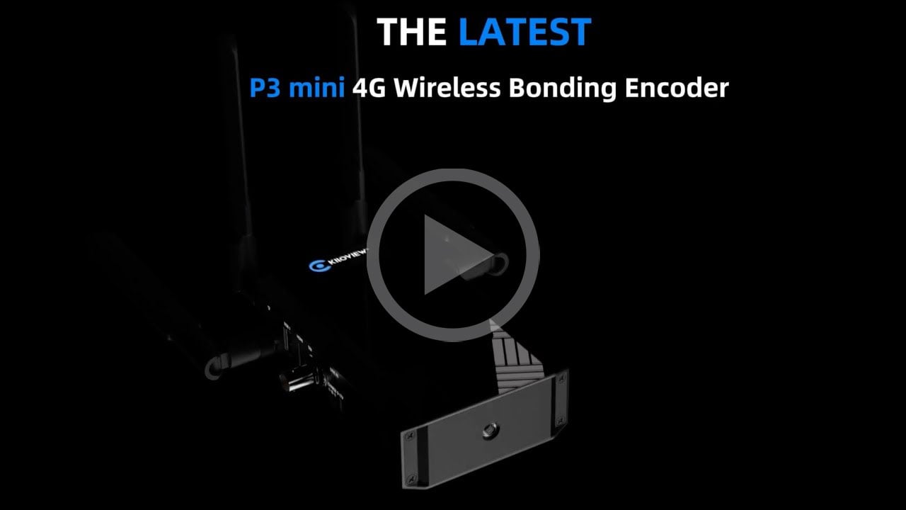 video thumbnail showing the key features of the streaming encoder