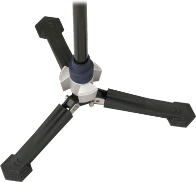 close up of the Libec TH-M monopod base
