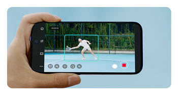 OBSBOT Tail 2 AI-powered camera tracking a person playing tennis