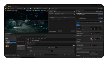OBSBOT Tail 2 PTZR 4K camera unreal engine interface