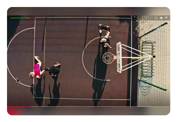 instant replay interface of footage captured on the obsbot talent