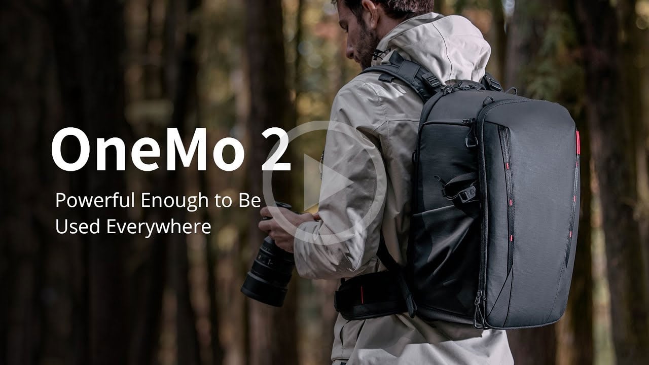 video thubnail of the pgytech onemo 2 camera backpack key features