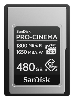 SanDisk PRO-CINEMA CFexpress Type A Card