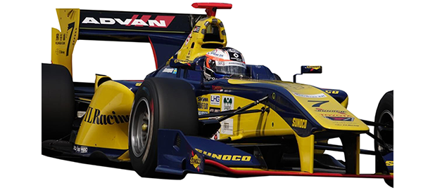 Sony FE 12-24MM G Lens sample image of of yellow and blue formula 1 f1 car
