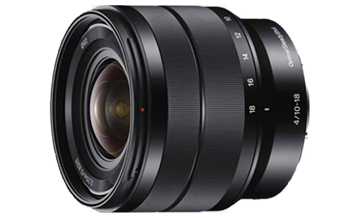 Sony 10-18mm E Mount F4 APS-C Lens