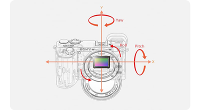 Sony a6600 x ray view optical image stabilisation system