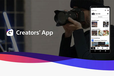 Sony Alpha 6700 creators app