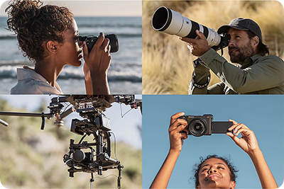 different ways to use the Sony Alpha 6700