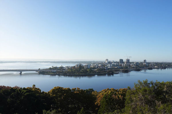 sample image of swan river taken with the Sony Alpha 6700