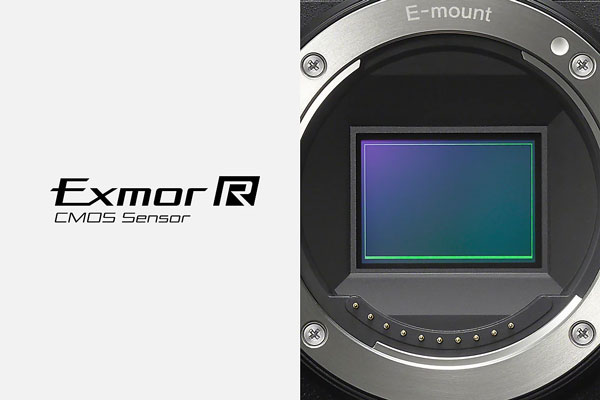 close up of the Sony Alpha 6700 sensor
