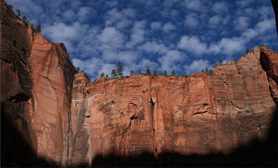 sample image of a cliff taken with the sony e mount lens