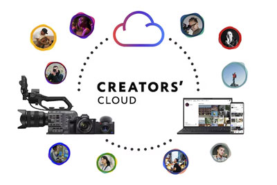 Sony FX2 creators' cloud