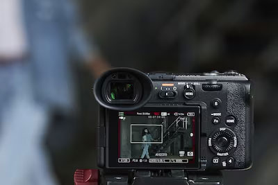 rear view of the Sony FX2