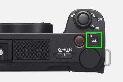 sony zv e10 ii custom button