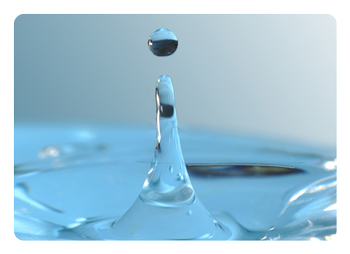 water droplet in the air lit uing the swit panel light