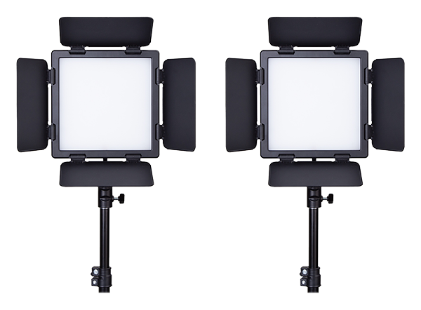 SWIT CL-40D 40W Ultra Portable Bi-colour Panel Light 2 Light Kit