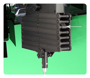 close up of the swit pantograph counter balance