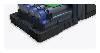 xray image of the swit battery