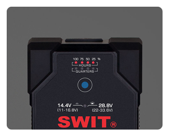 close of the swit battery power indicator