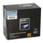 AMD Phenom II X4 940 Black Edition, Deneb, S AM2+, 3.0GHz, 8MB Total Cache, HT 2000MHz, 125W, Retail
