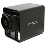 Icy Dock MB561US-4SB-1 4 Bay SATA to eSATA (Port Multiplier) USB Aluminum HDD Enclosure