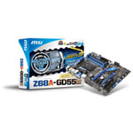 MSI Z68A-GD55 (G3) Intel Z68 Socket 1155 Motherboard